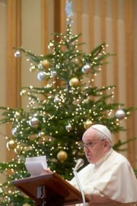 Voeux du pape François Noël 2021