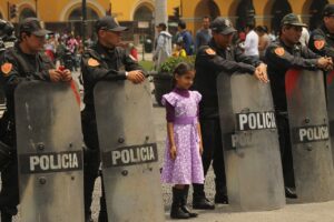 En Perú, una situación inestable y dramática