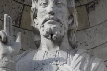 Statue du coeur de Jesus Christ, Basilique du Sacré-Cœur de Montmartre